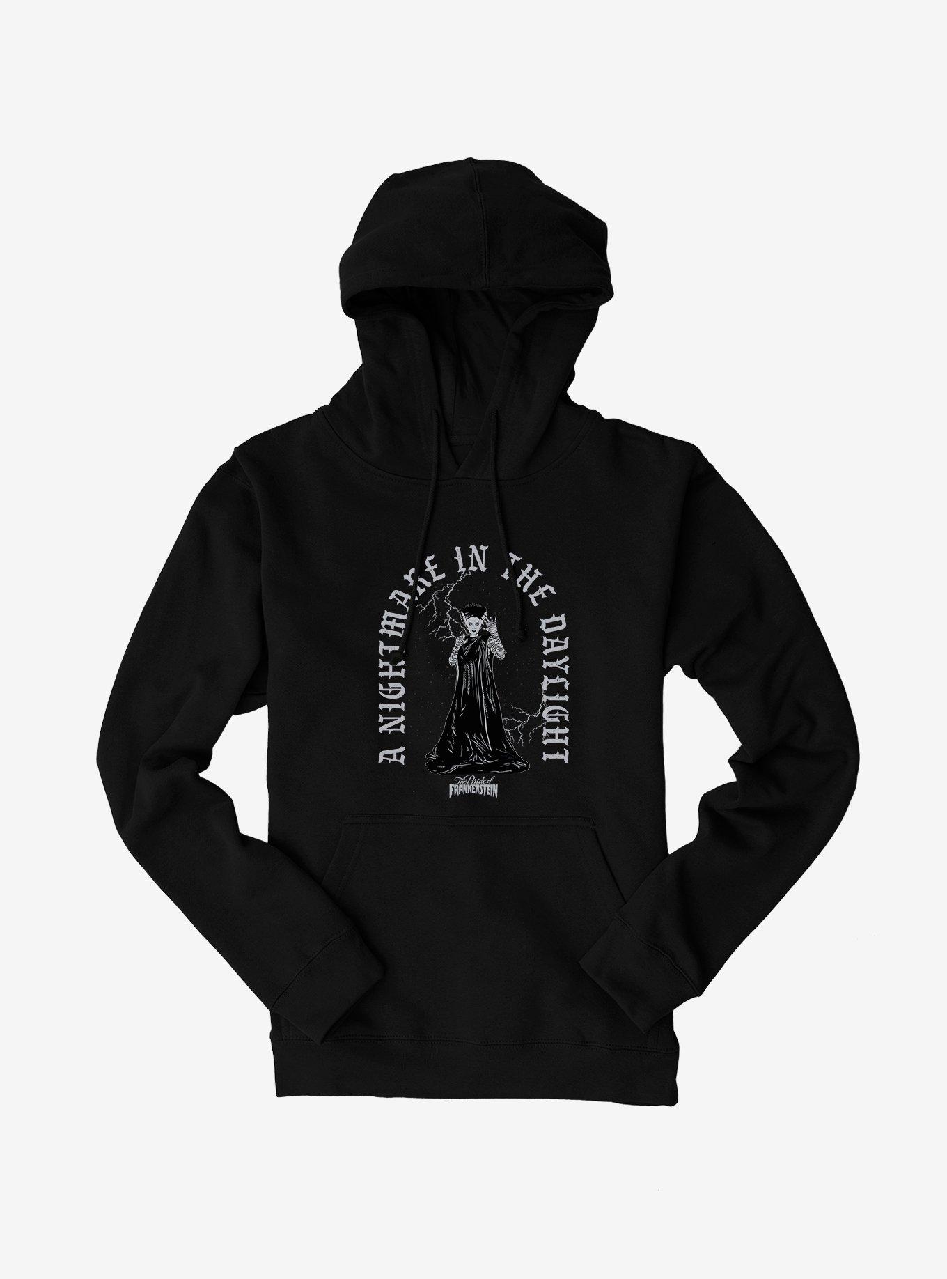 Bride Of Frankenstein Nightmare In Daylight Hoodie, BLACK, hi-res