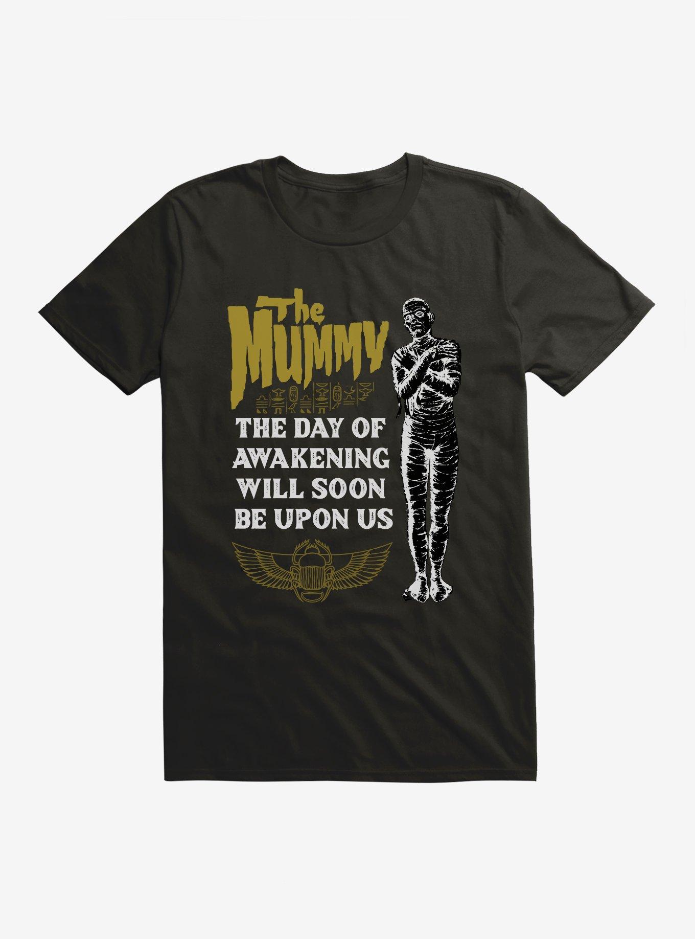 Universal Monsters The Mummy Day Of Awakening T-Shirt, BLACK, hi-res