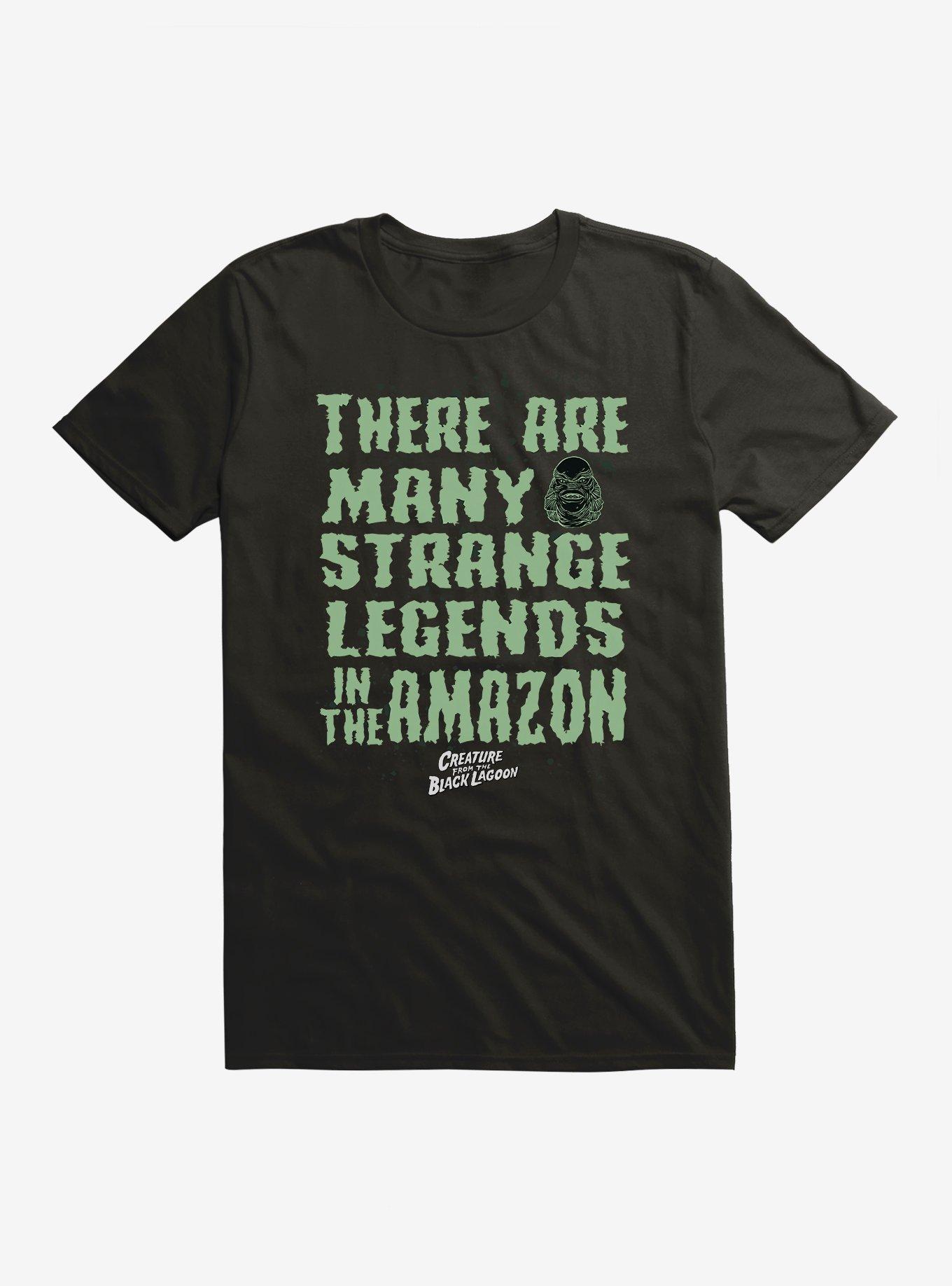 Creature From The Black Lagoon Many Strange Legends T-Shirt, , hi-res