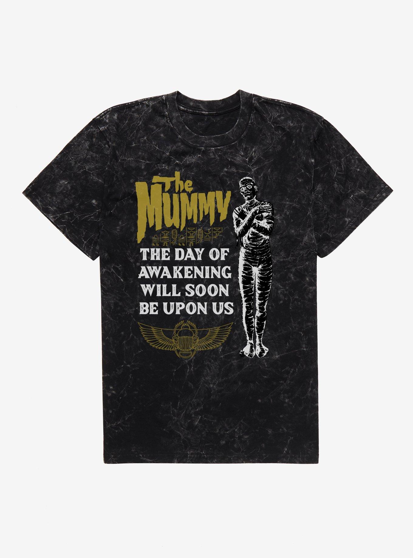 Universal Monsters The Mummy Day Of Awakening Mineral Wash T-Shirt, , hi-res