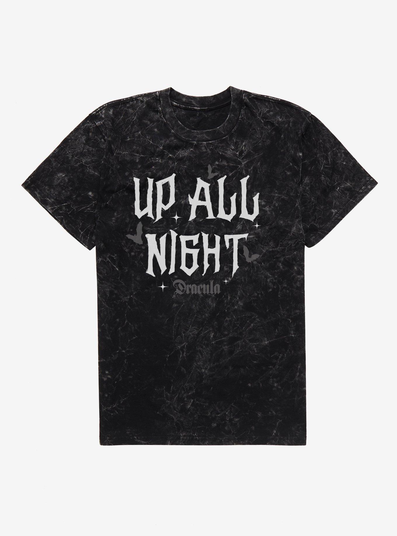 Universal Monsters Dracula Up All Night Mineral Wash T-Shirt, , hi-res