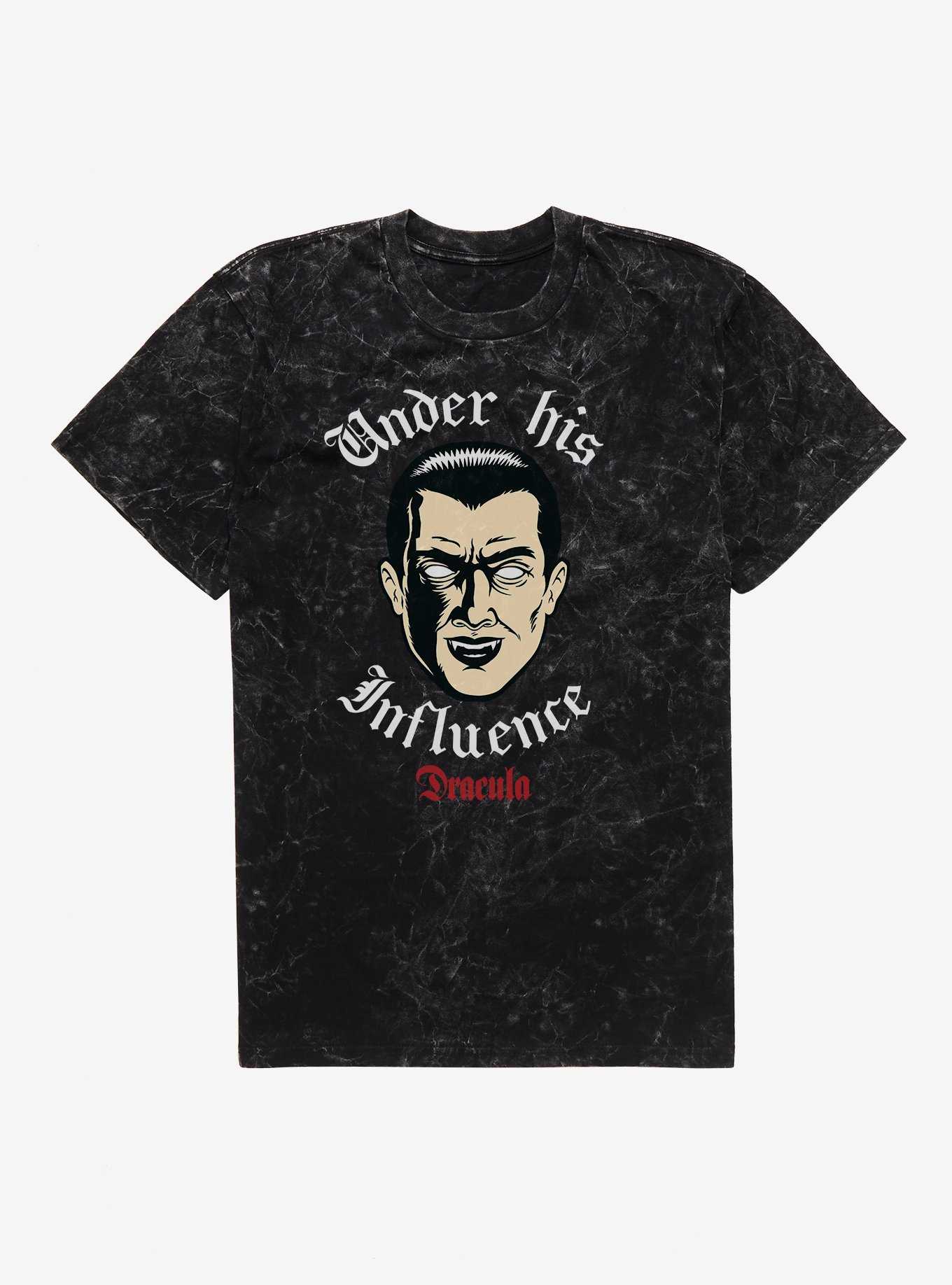 Universal Monsters Dracula Under His Influence Mineral Wash T-Shirt, , hi-res