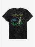 Creature From The Black Lagoon Water And It's Secrets Mineral Wash T-Shirt, BLACK MINERAL WASH, hi-res