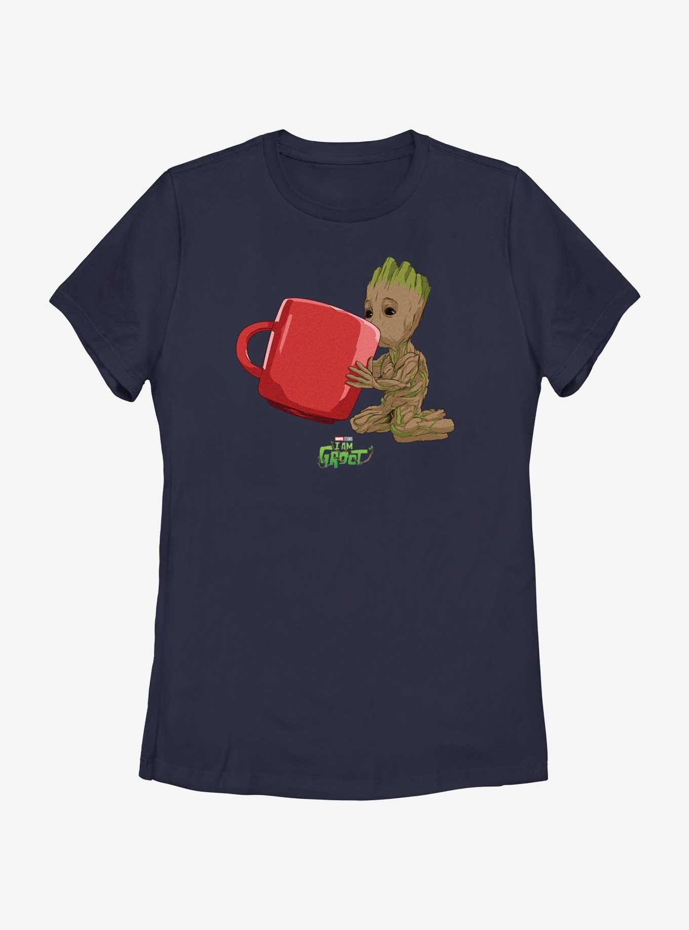 Marvel I Am Groot Drinking Womens T-Shirt, , hi-res