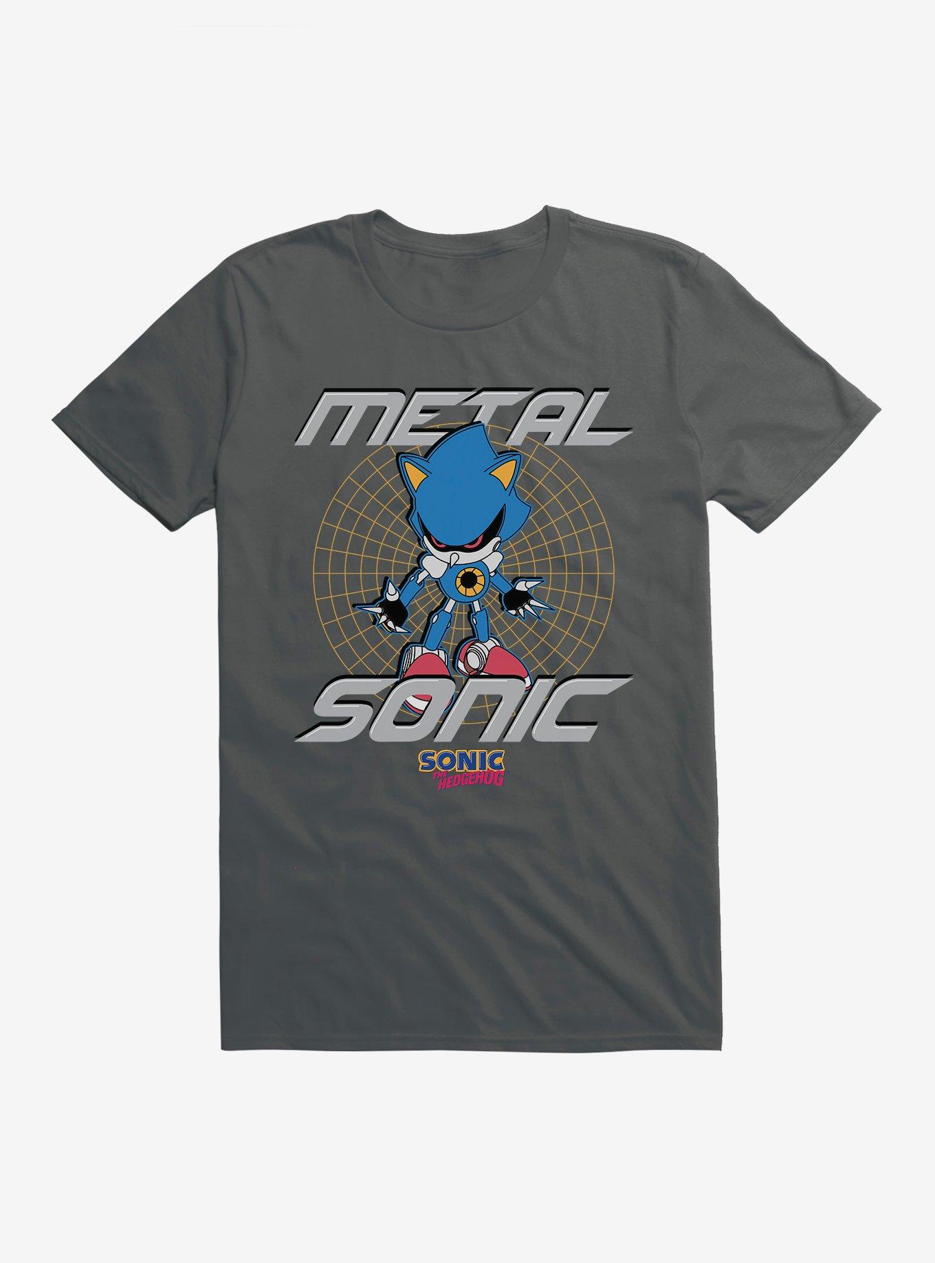 Sonic The Hedgehog Metal Sonic T-Shirt, CHARCOAL, hi-res