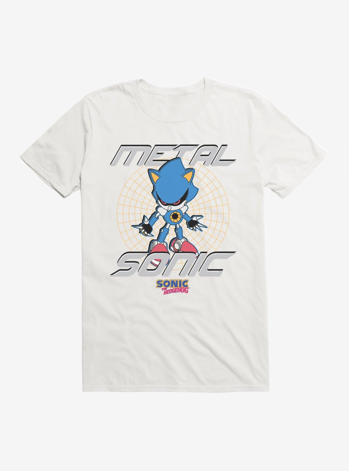Sonic The Hedgehog Metal Sonic T-Shirt, WHITE, hi-res