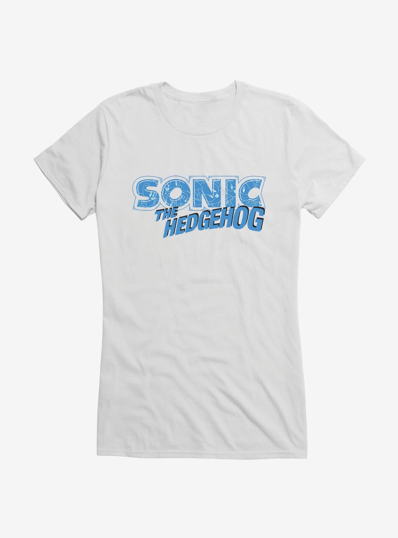 Sonic The Hedgehog Classic Title Girls T-Shirt, , hi-res