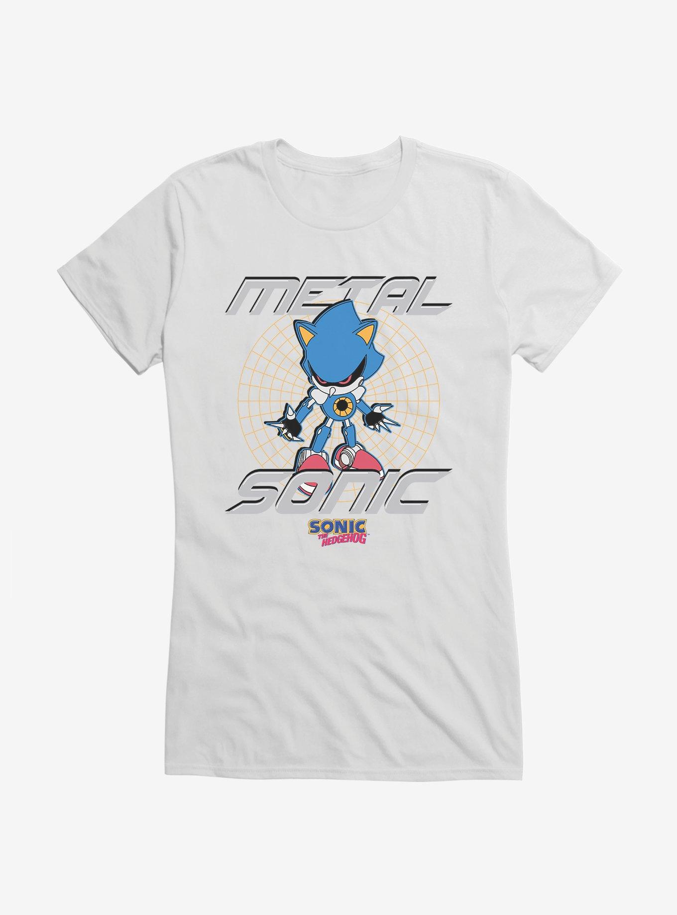 Sonic The Hedgehog Metal Sonic Girls T-Shirt, WHITE, hi-res