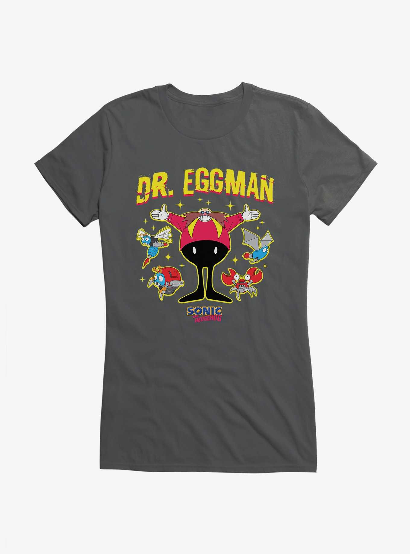 Sonic The Hedgehog Dr. Eggman Villain Girls T-Shirt, , hi-res