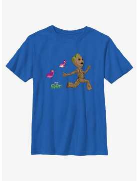Marvel I Am Groot Bird Chase Youth T-Shirt, , hi-res