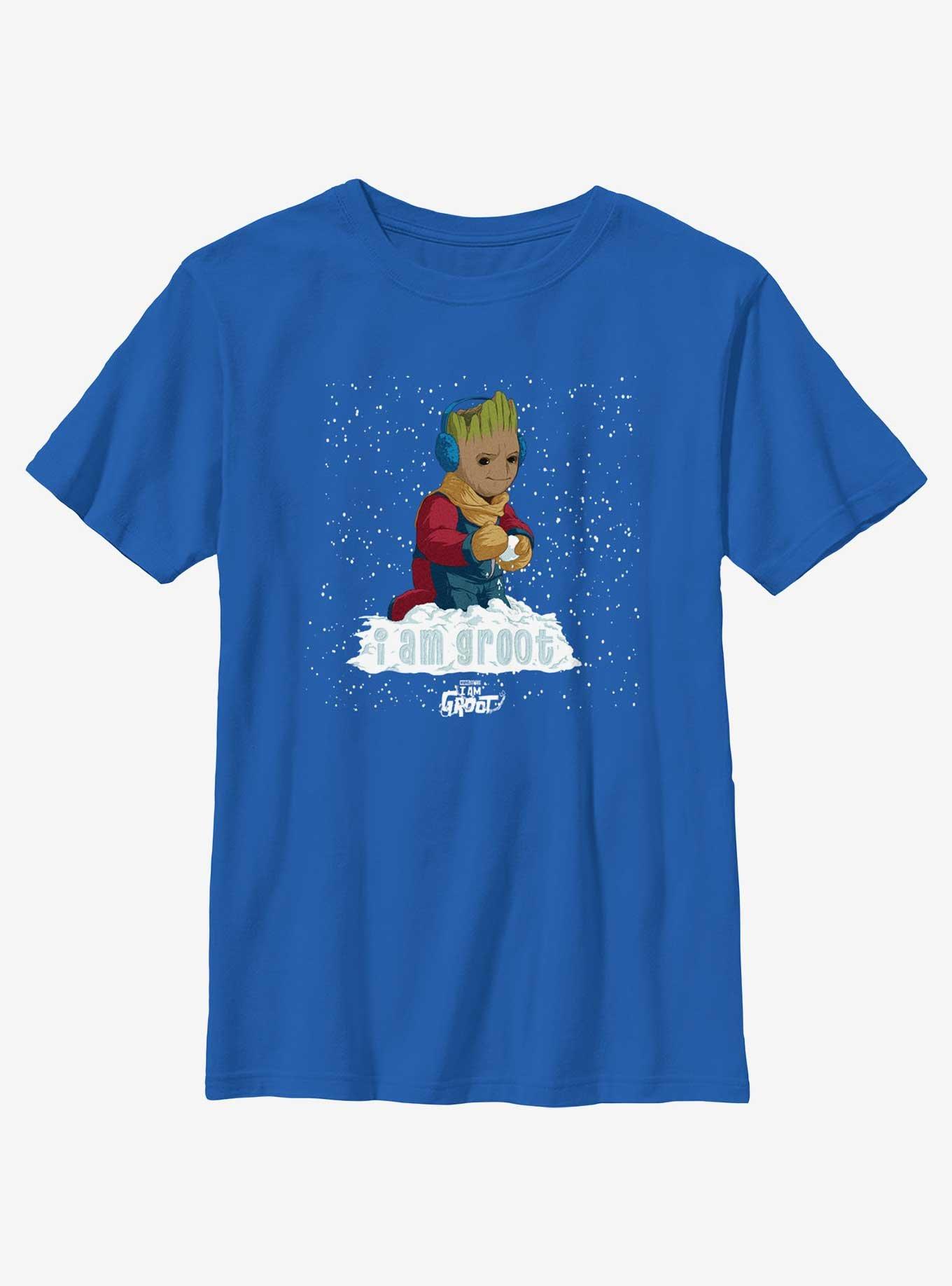 Marvel I Am Groot Snowball Youth T-Shirt, , hi-res