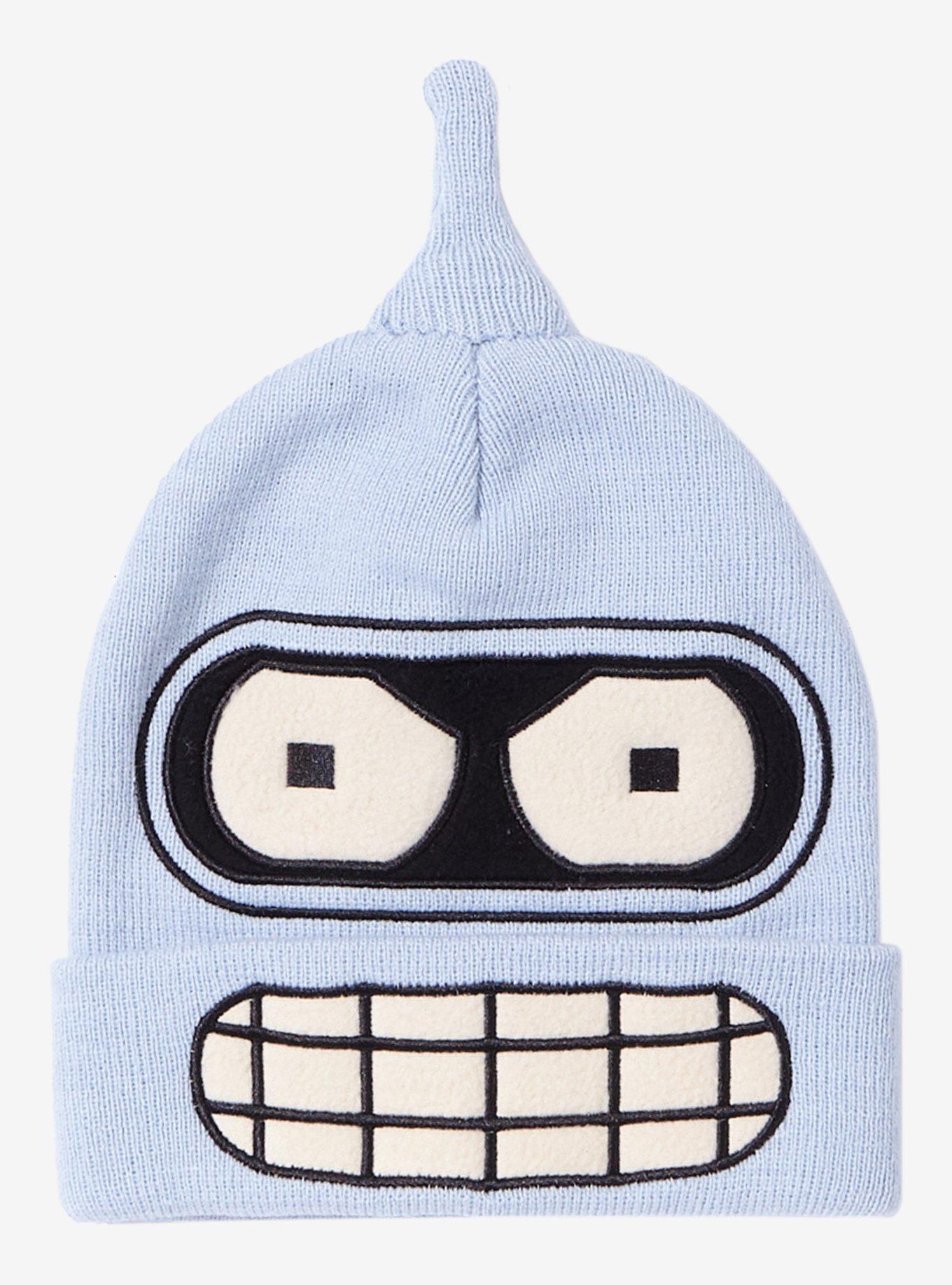 Futurama Bender Beanie, , hi-res