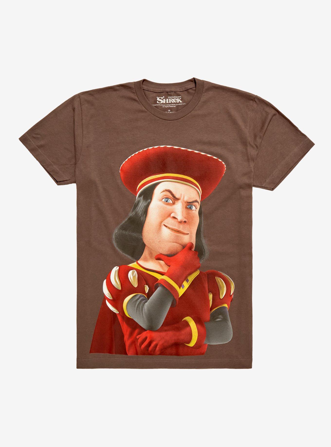 Shrek Farquaad Jumbo Print T-Shirt, GREY, hi-res