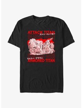 Attack on Titan Attack vs. Armored T-Shirt, , hi-res