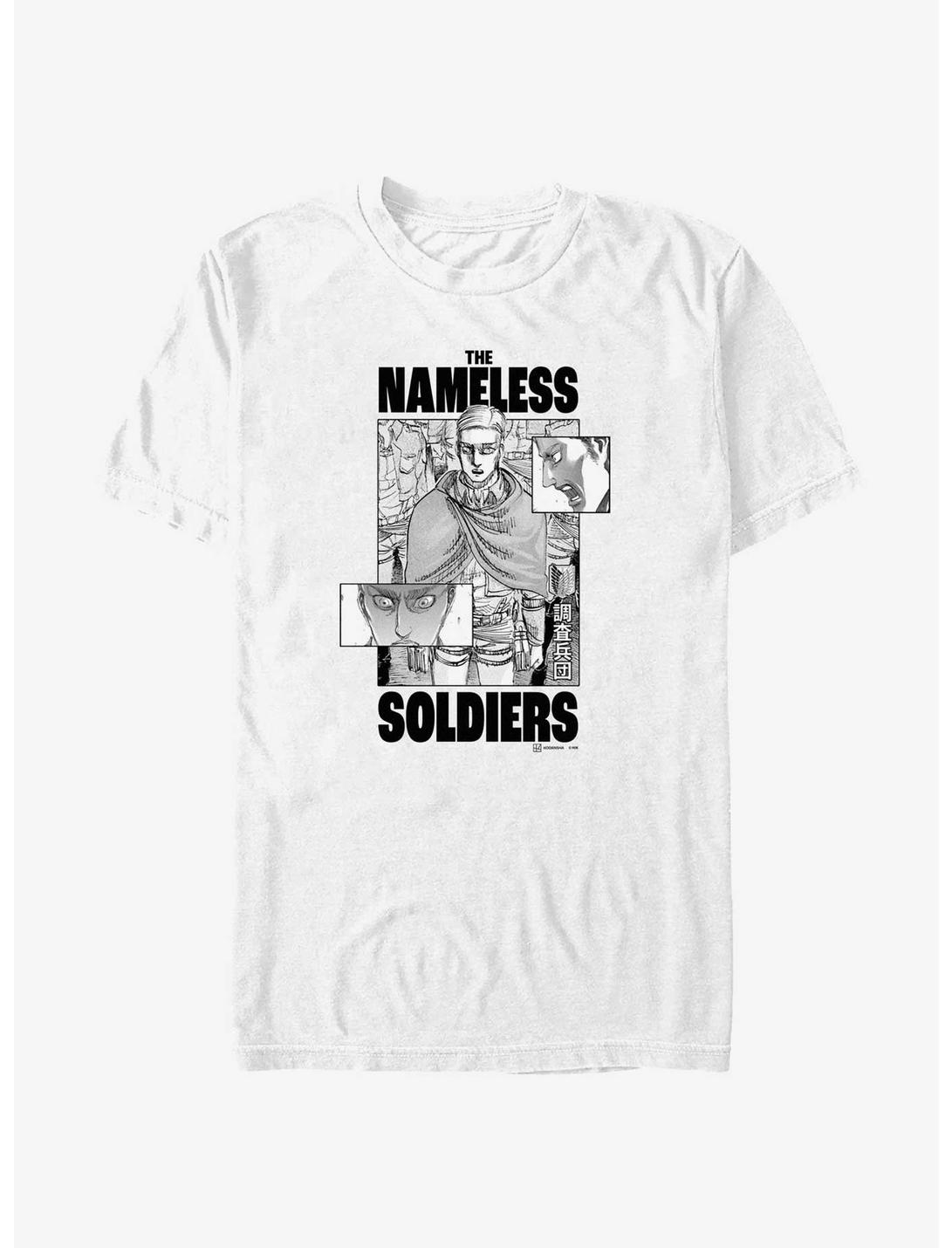 Attack on Titan The Nameless Soldiers T-Shirt, WHITE, hi-res
