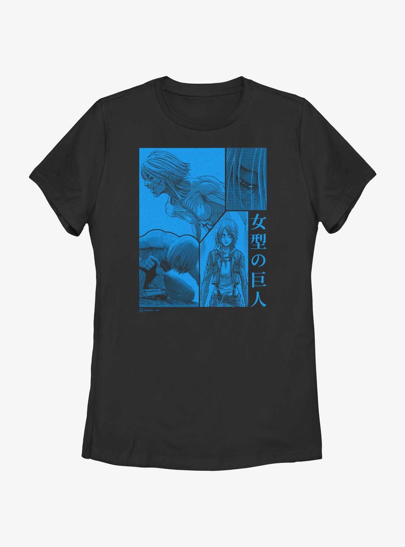 Attack on Titan Female Titan Annie Collage Womens T-Shirt, , hi-res