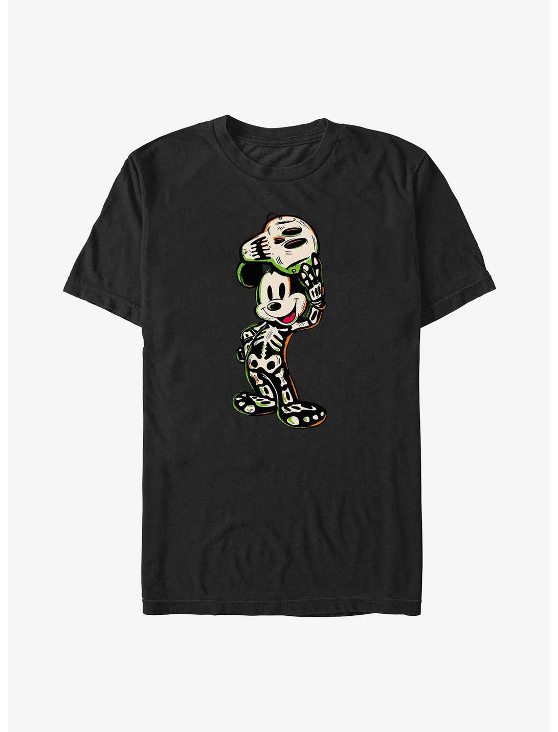Disney100 Mickey Mouse Skeleton Big & Tall T-Shirt, BLACK, hi-res