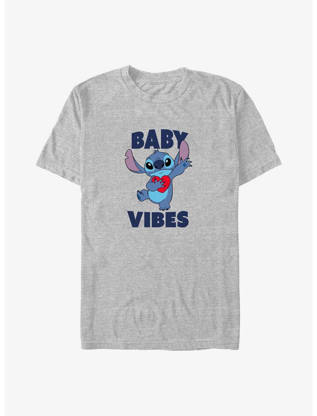 Disney Lilo & Stitch Baby Vibes Big & Tall T-Shirt, ATH HTR, hi-res