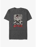 Disney Mickey Mouse and Minnie A Skele-Ton of Screams Big & Tall T-Shirt, CHAR HTR, hi-res
