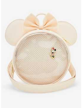 Loungefly Disney Minnie Mouse Ears Pin Display Crossbody Bag - BoxLunch Exclusive, , hi-res