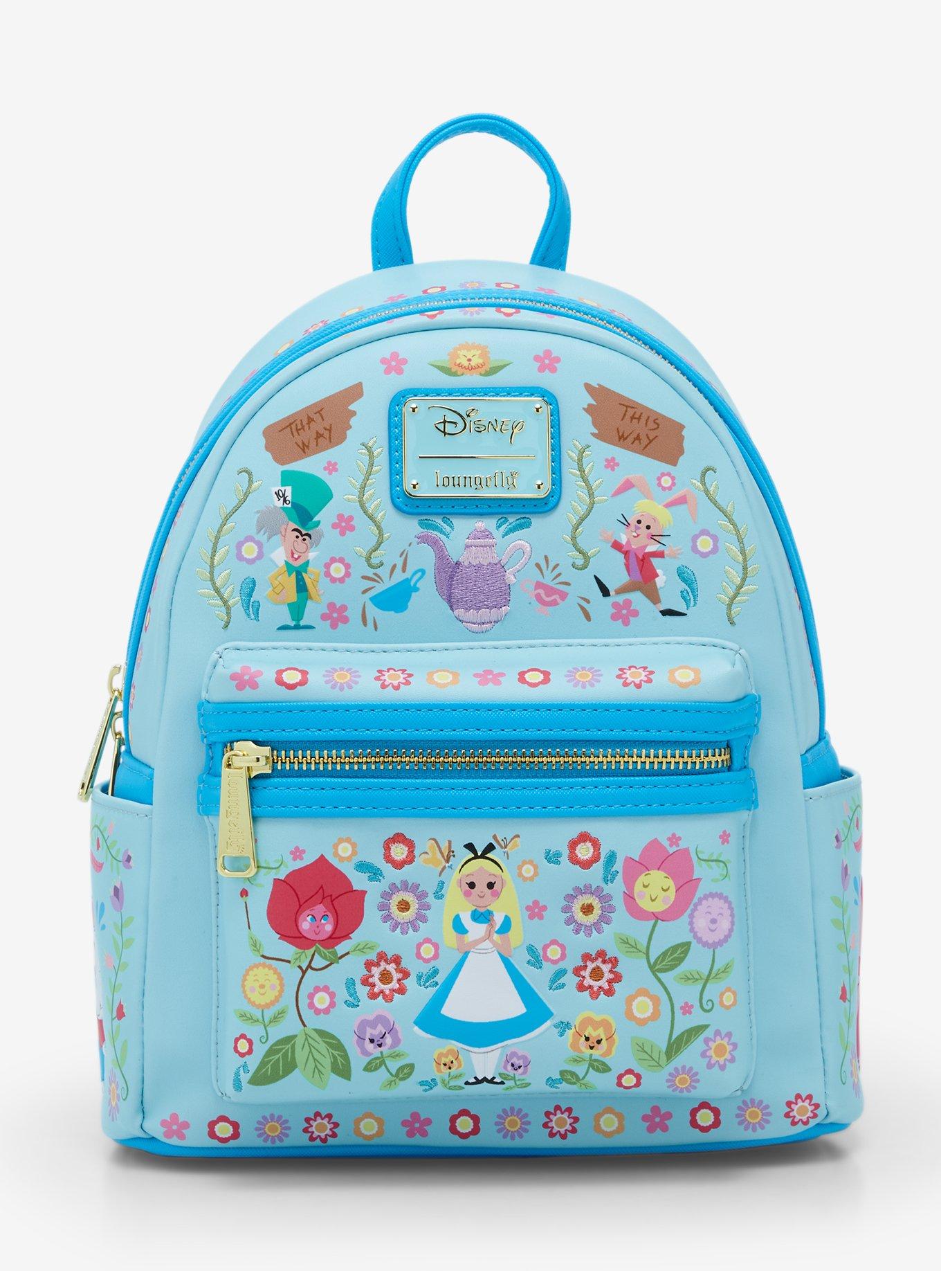 Mad hatter loungefly online backpack