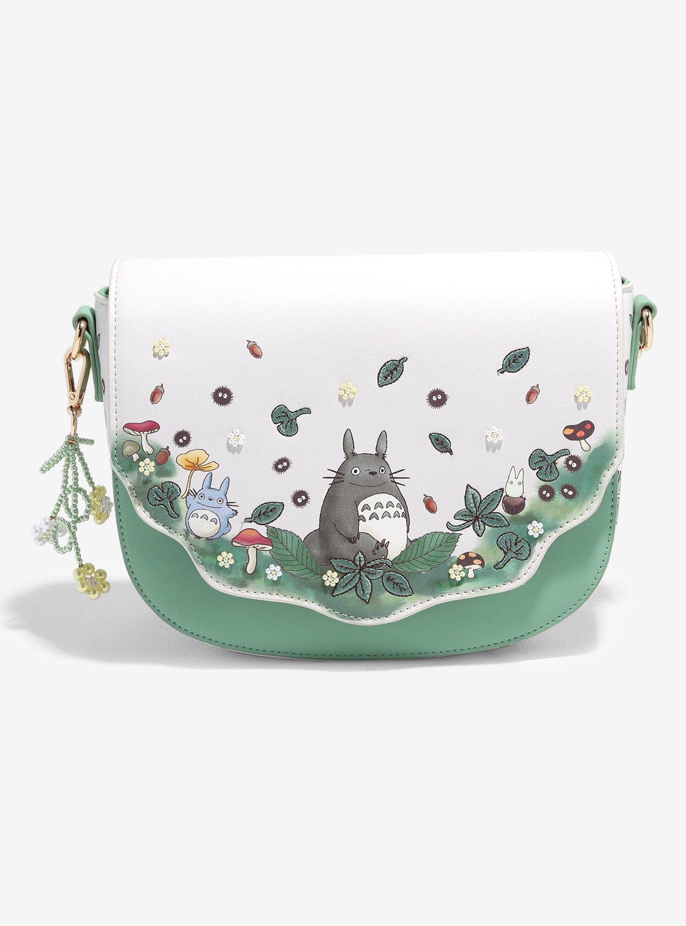 Studio Ghibli My Neighbor Totoro Floral Crossbody Bag — BoxLunch Exclusive, , hi-res