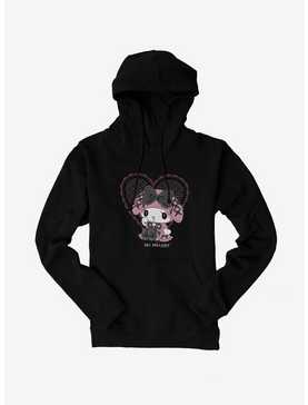 My Melody Lacey Black Heart Hoodie, , hi-res