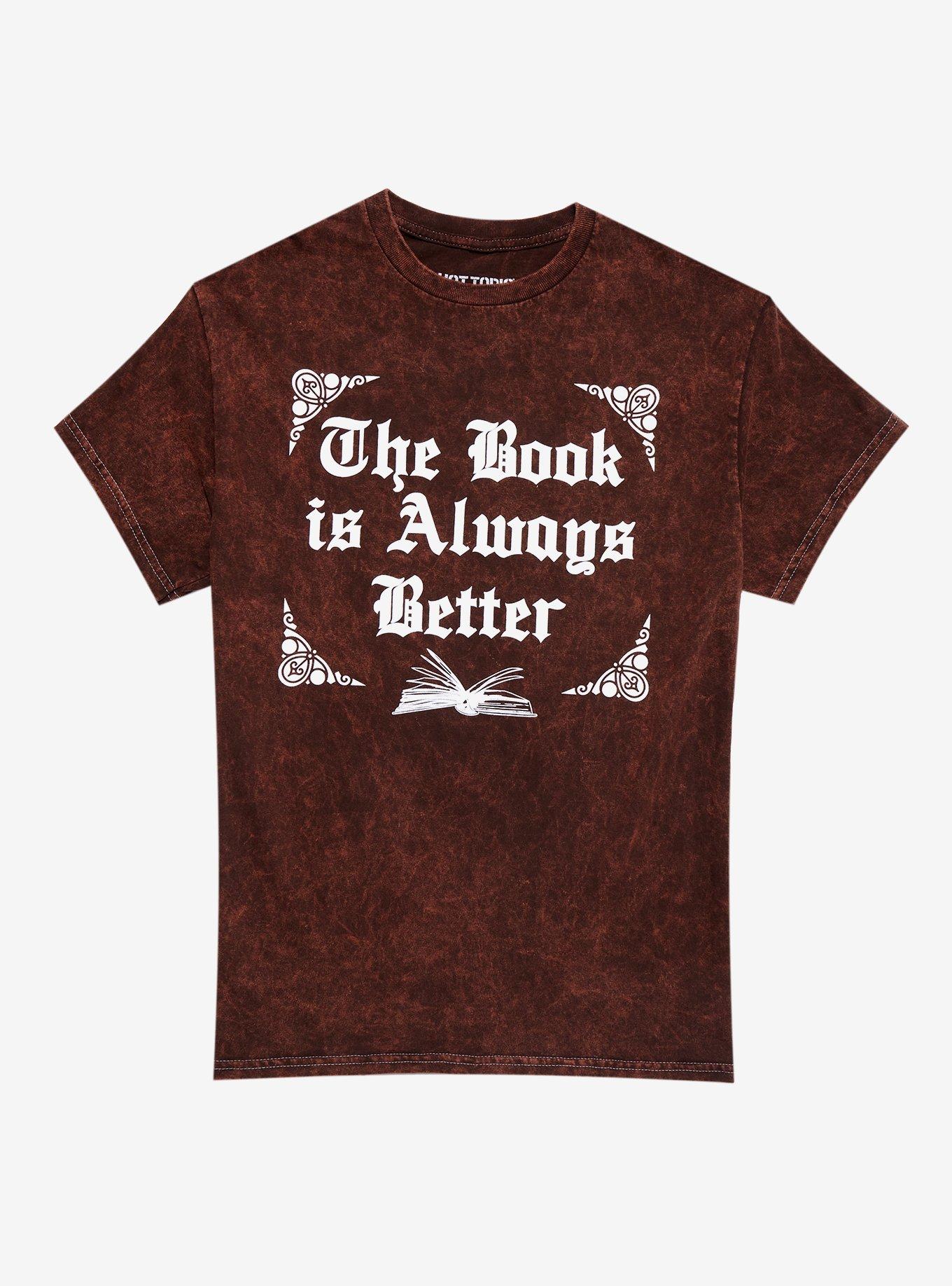 Book Is Better Boyfriend Fit Girls T-Shirt, MULTI, hi-res