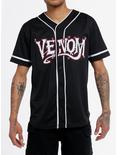 Our Universe Marvel Venom Face Baseball Jersey, BLACK  WHITE, hi-res