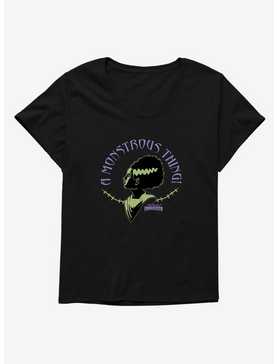 Bride Of Frankenstein A Monstrous Thing Womens T-Shirt Plus Size, , hi-res