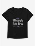 Bride Of Frankenstein Shockingly Cute Bride Womens T-Shirt Plus Size, BLACK, hi-res