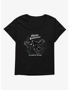 Creature From The Black Lagoon Legend Of The River Womens T-Shirt Plus Size, , hi-res