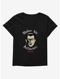 Universal Monsters Dracula Under His Influence Womens T-Shirt Plus Size, BLACK, hi-res