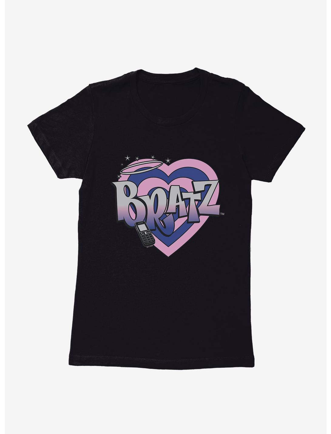 Bratz Baby Bratz Cell Phone Womens T-Shirt, BLACK, hi-res