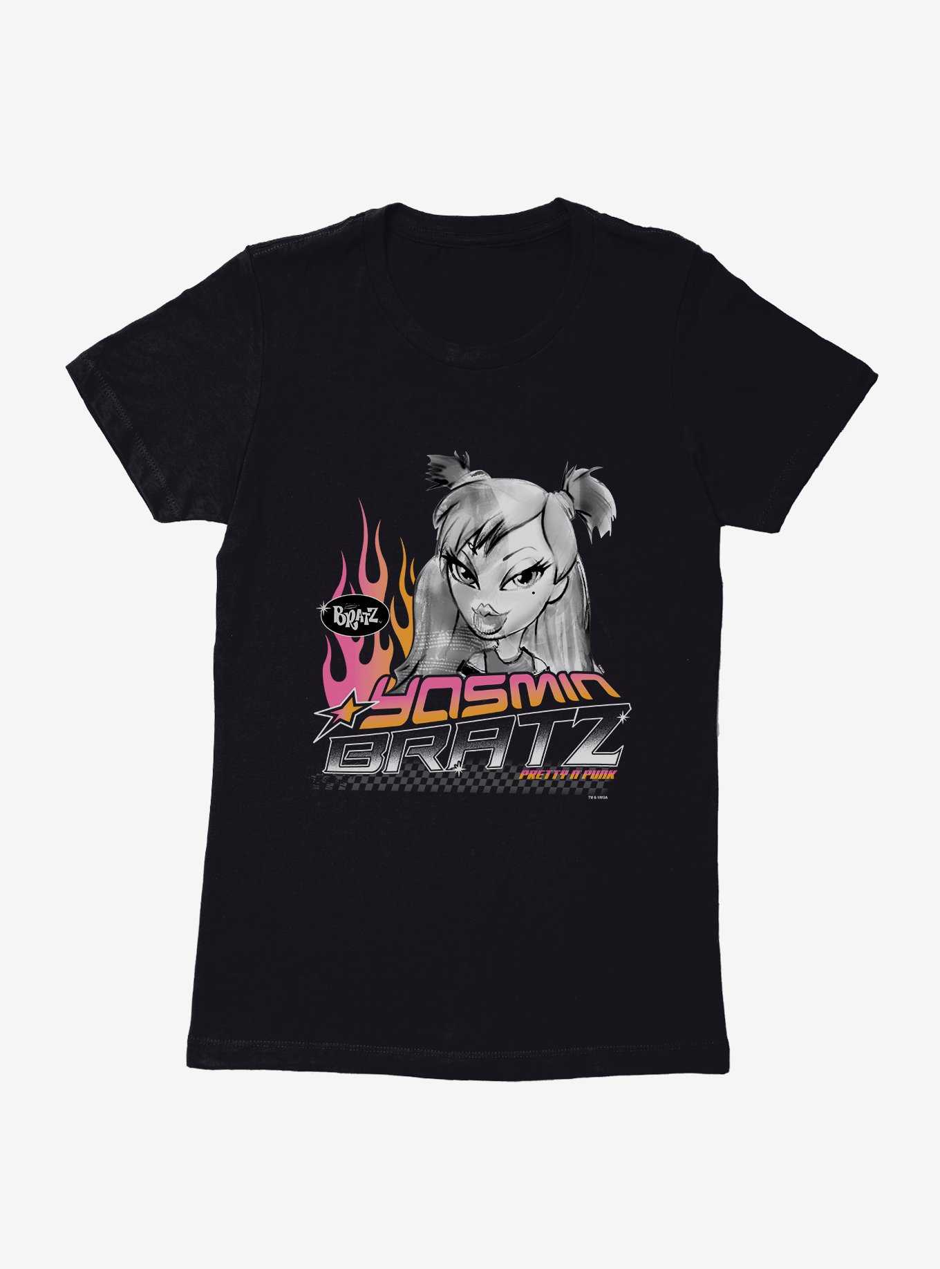Bratz Flames Yasmin Punk Womens T-Shirt, , hi-res