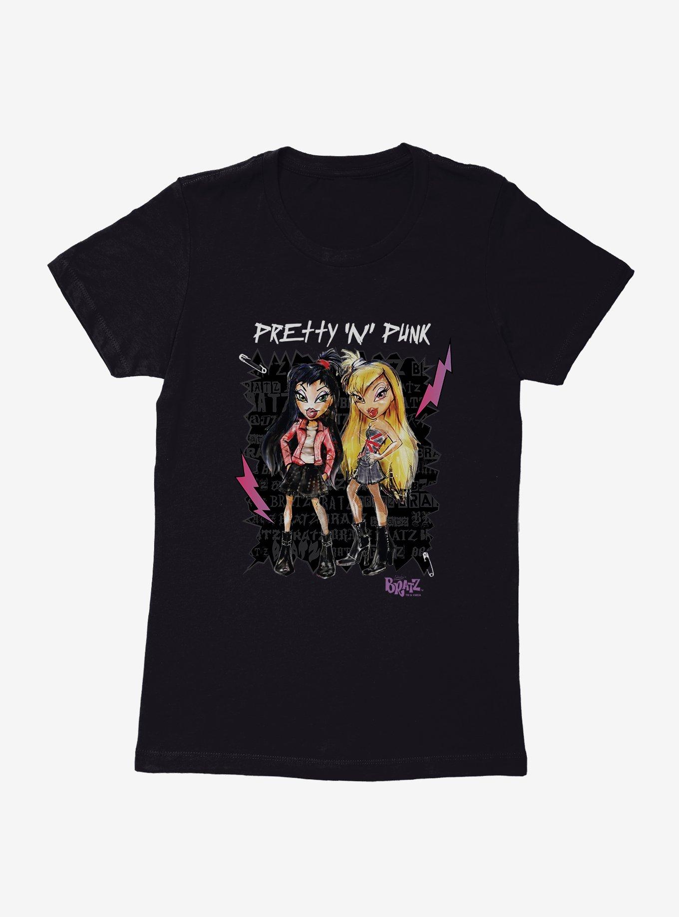Bratz Pretty N Punk Cutout Womens T-Shirt, , hi-res