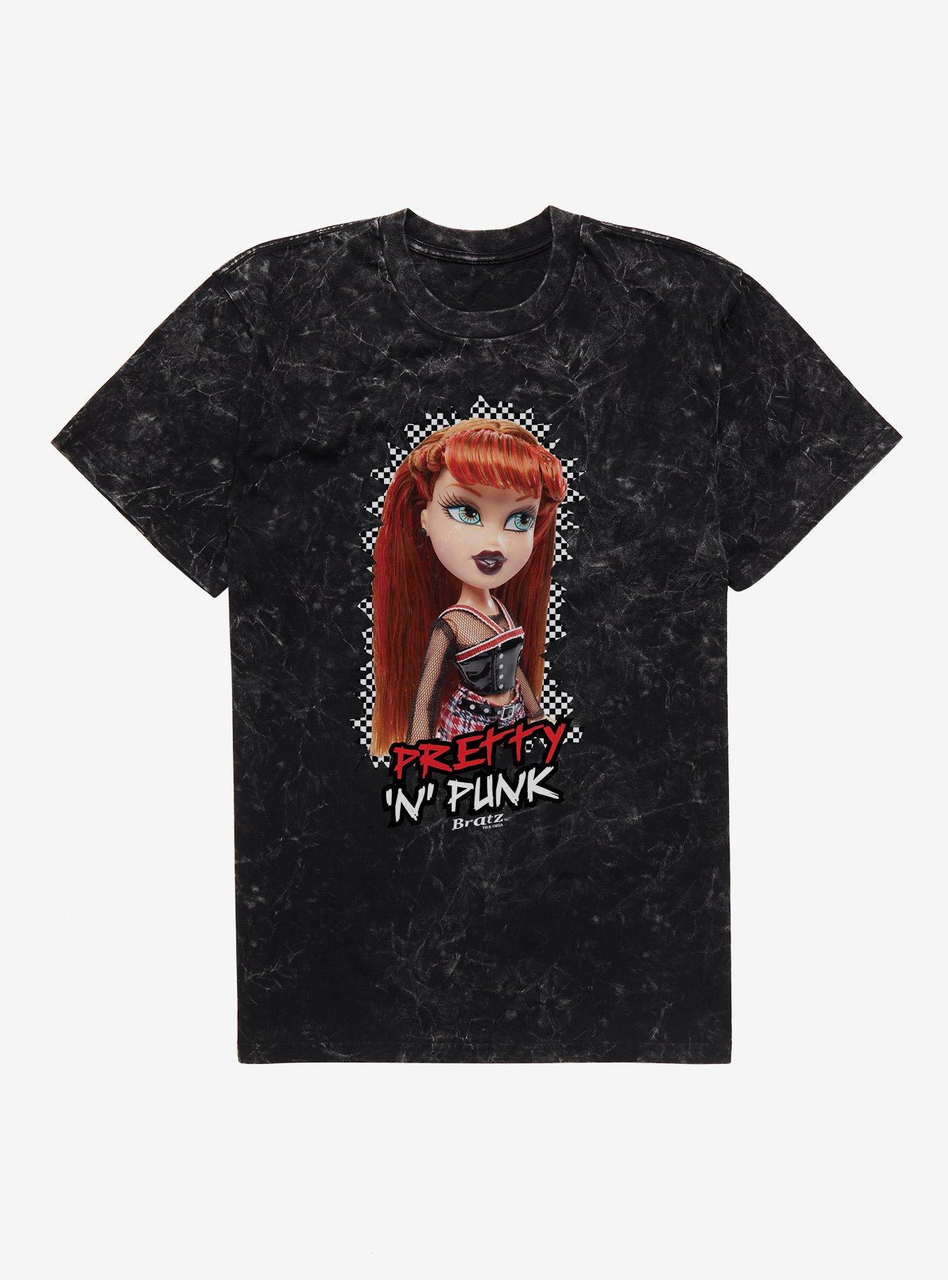 Bratz Red Haired Doll Mineral Wash T-Shirt, , hi-res