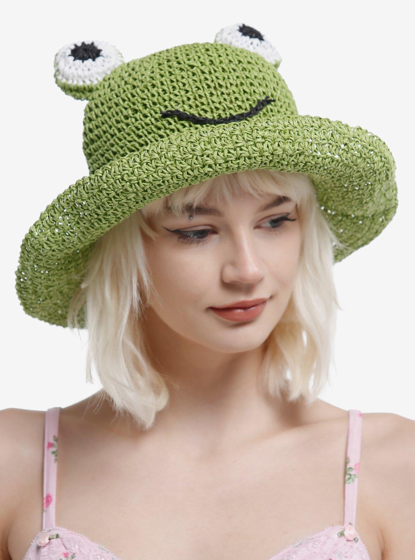 Frog Straw Bucket Hat Hot Topic