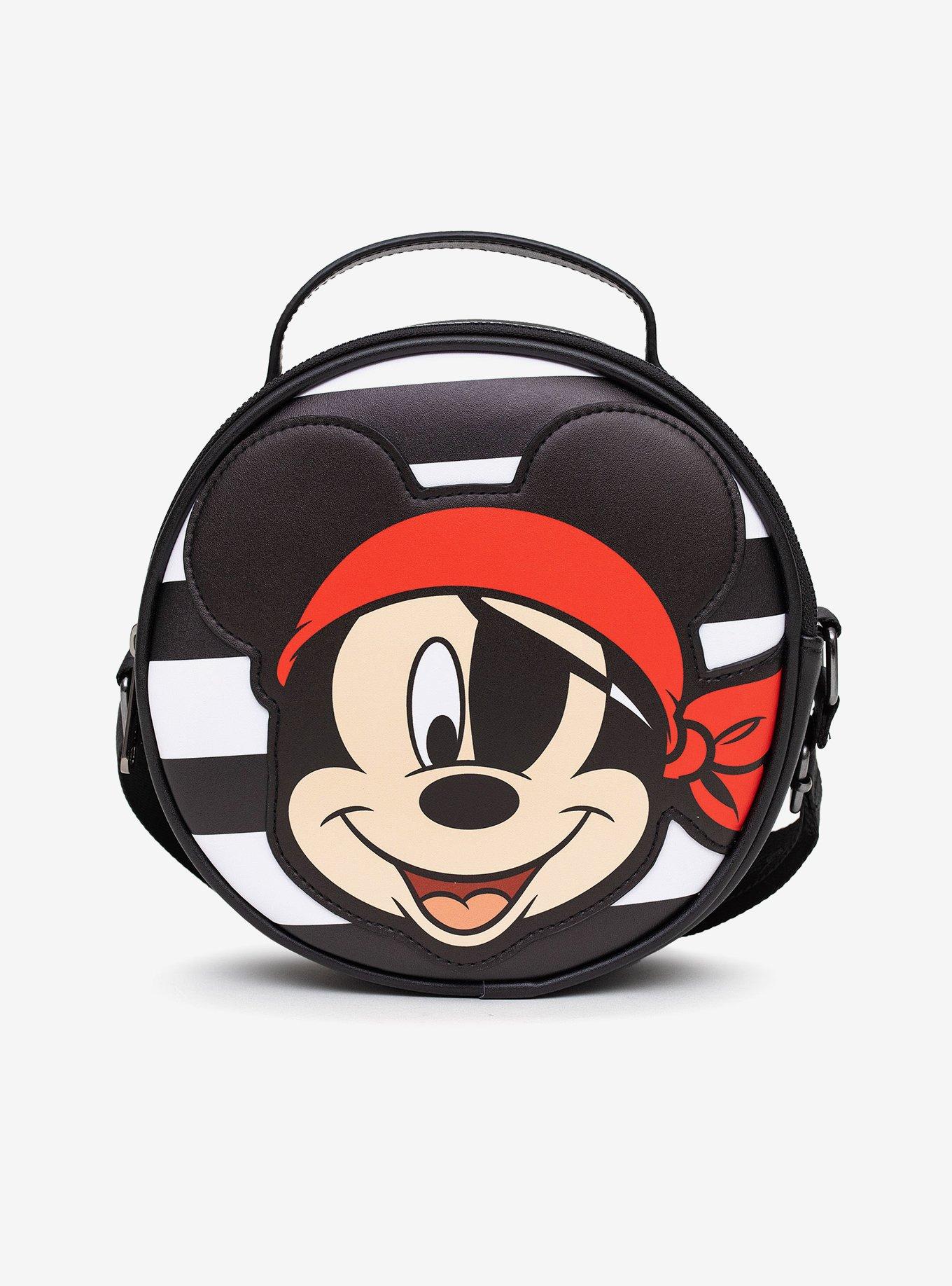 Disney Mickey Mouse Pirate Smiling Expression Crossbody Bag, , hi-res