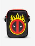 Marvel Deadpool Flame Logo Crossbody Bag, , hi-res