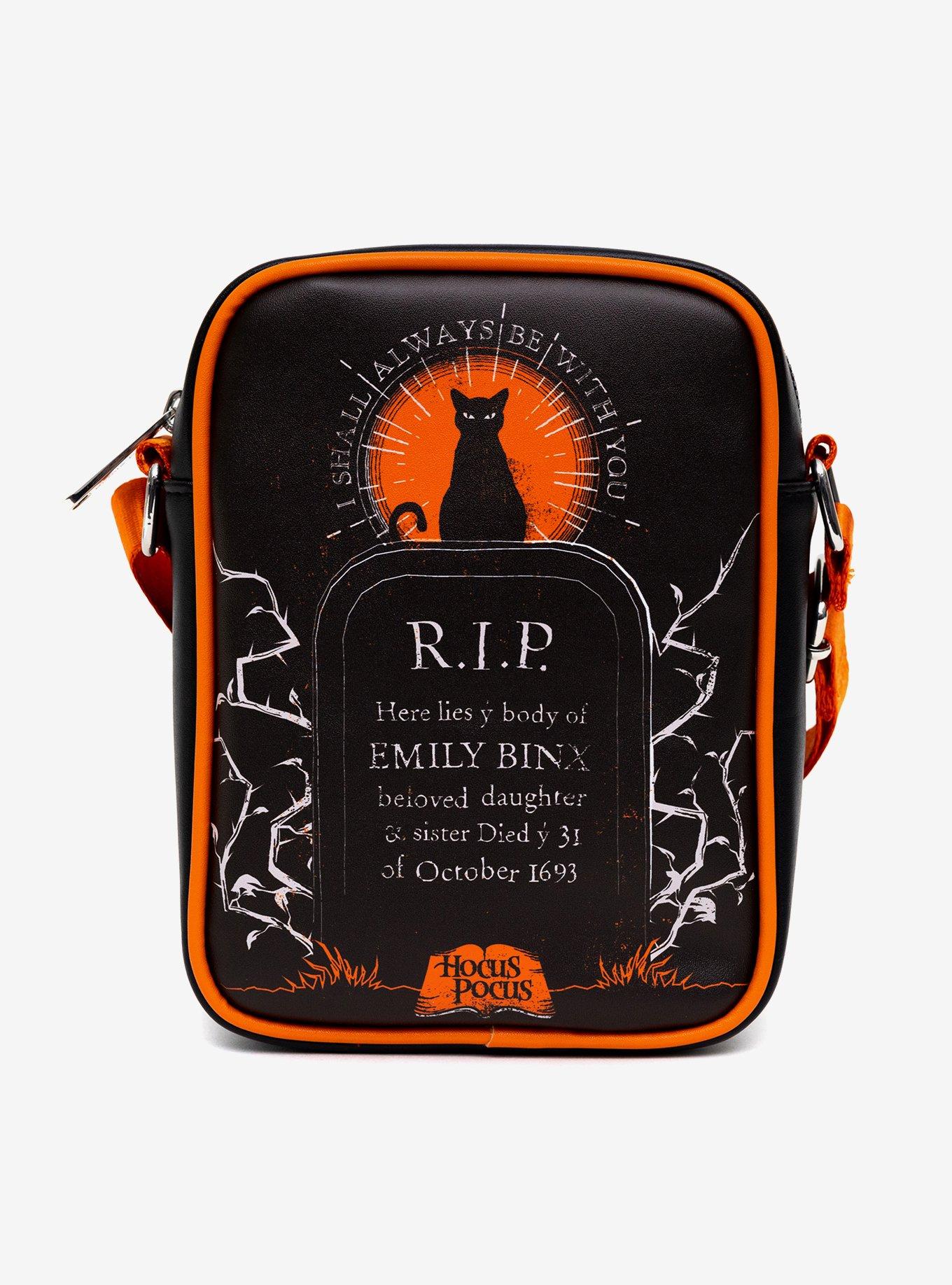 Disney Hocus Pocus Binx I Shall Always Be With You Crossbody Bag, , hi-res