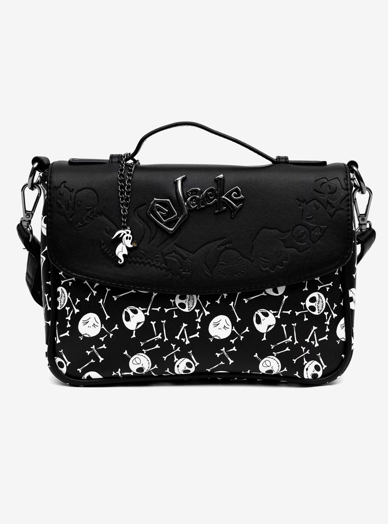 Disney Nightmare Before Christmas Jack Faces and Bones Crossbody Bag, , hi-res