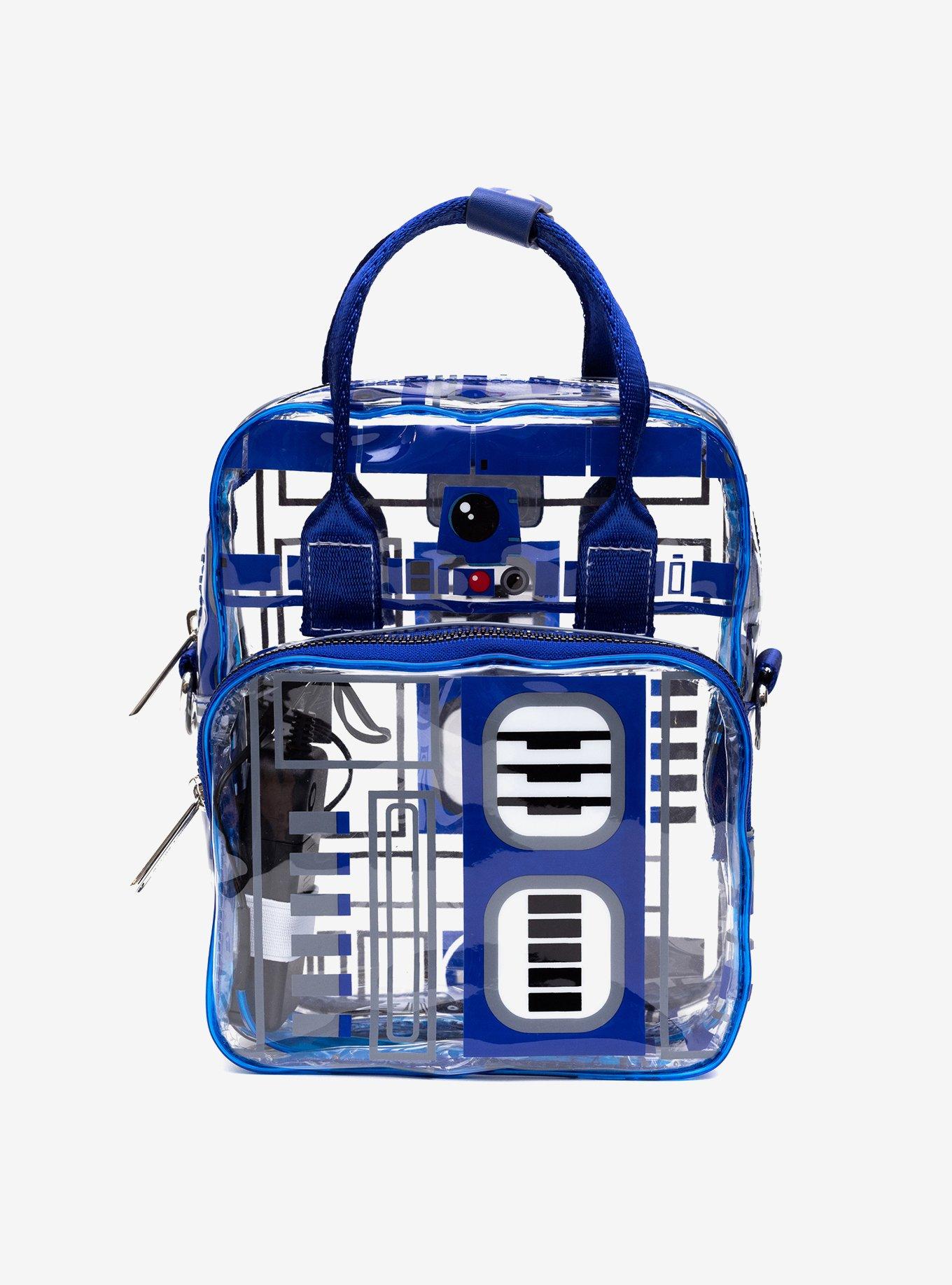 Star Wars R2-D2 Droid Components Light Up Transparent Crossbody Bag, , hi-res