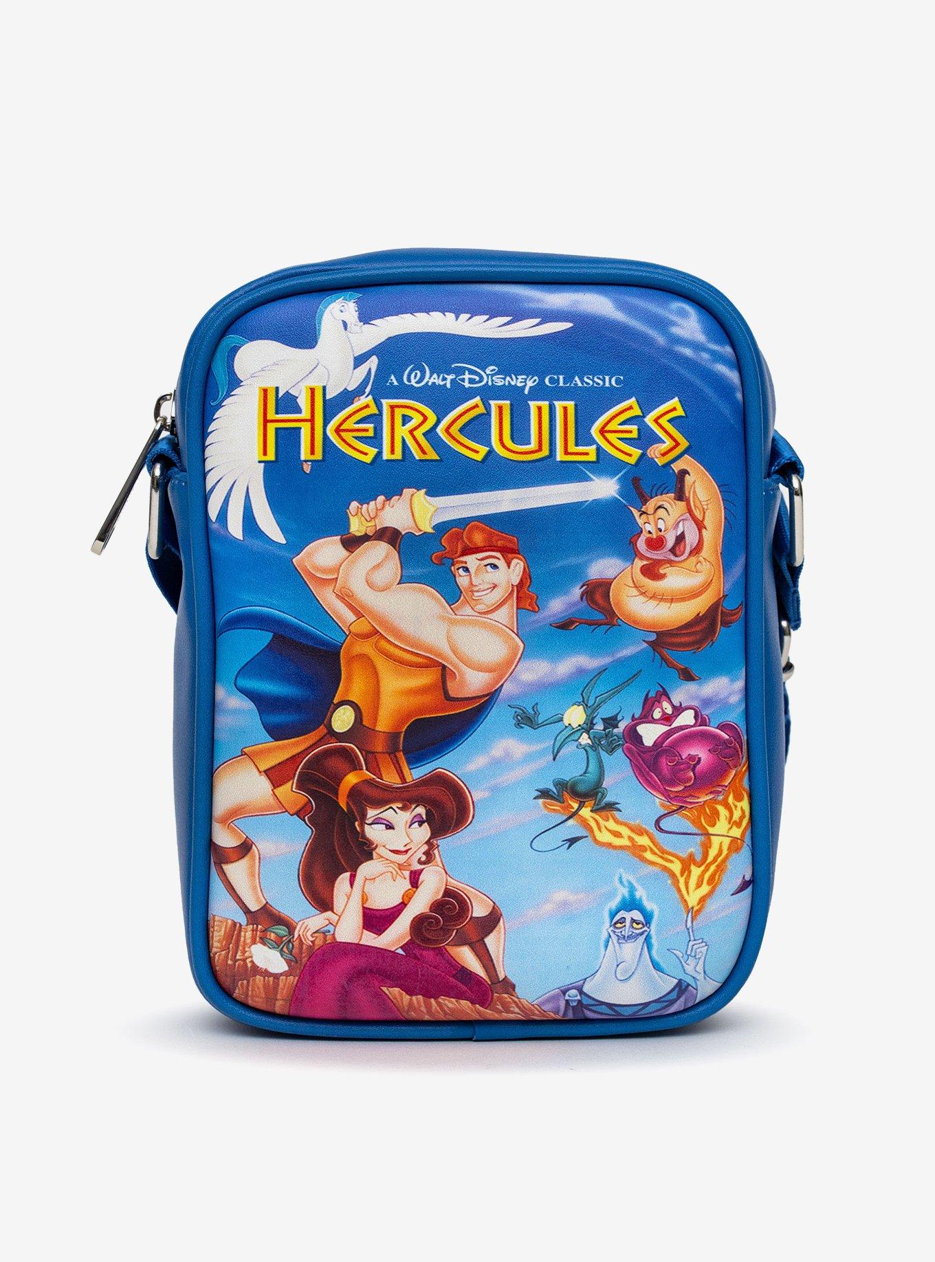 Disney Hercules VHS Movie Box Replica Crossbody Bag BoxLunch