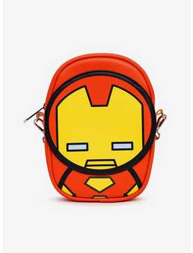 Marvel Iron Man Kawaii Character Close Up Crossbody Bag, , hi-res