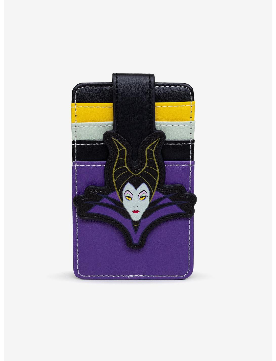 Disney Sleeping Beauty Maleficent Face Wallet Cardholder