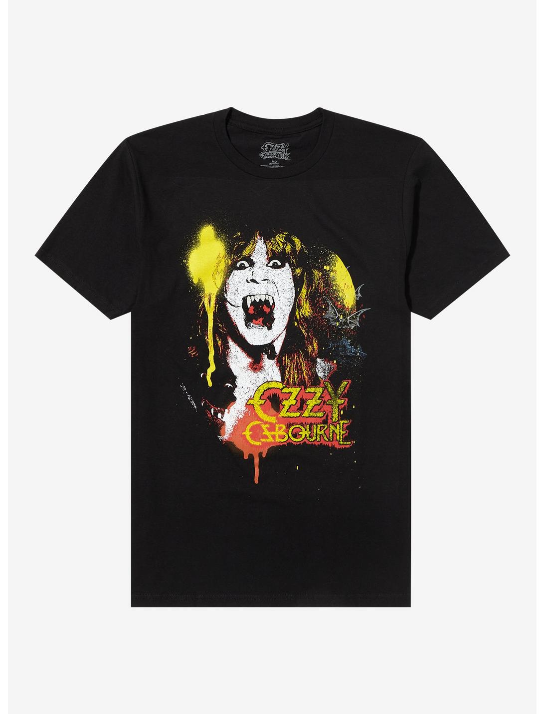 Ozzy Osbourne Fangs T-Shirt, BLACK, hi-res