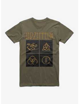 Led Zeppelin Symbols T-Shirt, , hi-res