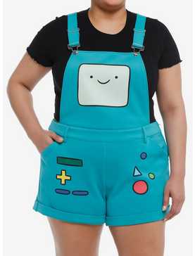 Adventure Time BMO Shortalls Plus Size, , hi-res