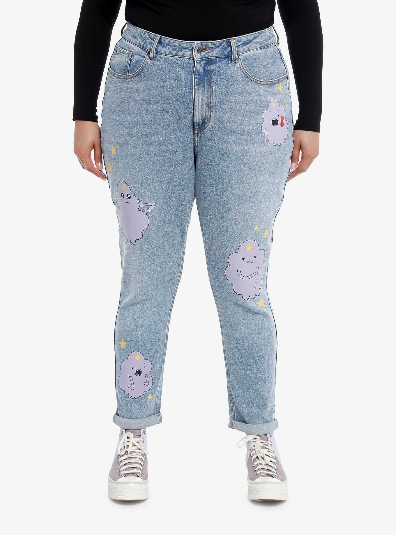 Hello Kitty Hearts Mom Jeans